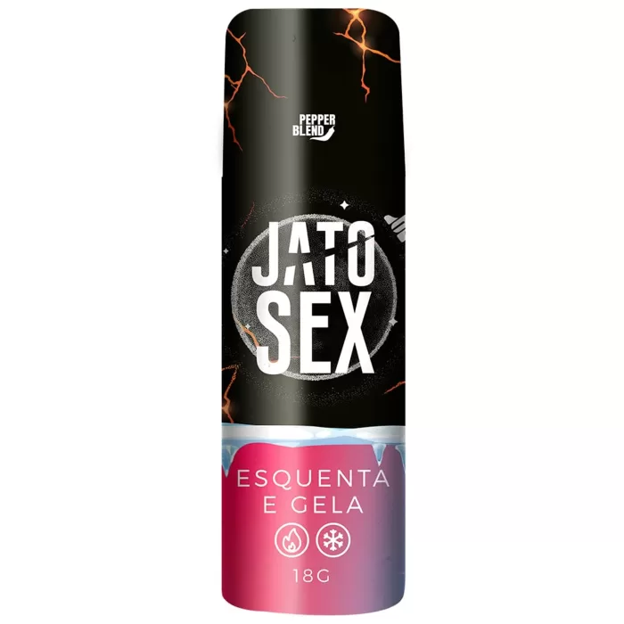 Jato Sex Esquenta Esfria Bifásico 18Ml Pepper Blend