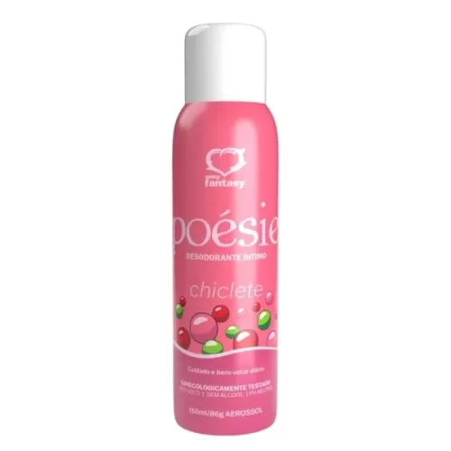 Desodorante Íntimo Poésie Jato Seco 150Ml Aroma Chiclete