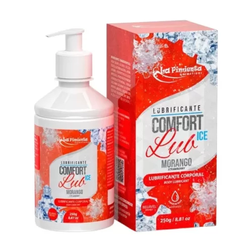 Comfort Lub Ice Lubrificante Corporal Beijável 250G